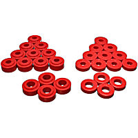 5.3134R Trailing Arm Bushing - Red, Polyurethane, Direct Fit, Set of 2