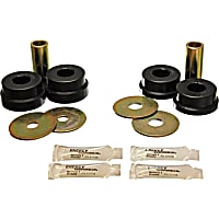 8.3125G Trailing Arm Bushing - Black, Polyurethane, Direct Fit, Set of 4