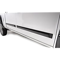 953474 Side Molding - Black, ABS Plastic, Direct Fit, Set of 4
