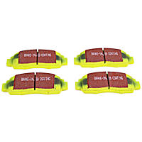 DP41610R Front Yellowstuff Street and Track Aramid Fiber Brake Pad Set