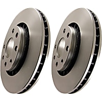 RK7087 Front Brake Disc, Plain Surface, 5 Lugs 11.8 in. Ultimax OE Replacement