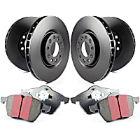 S20K1108 Front and Rear Brake Disc and Pad Kit, S20 Ultimax Pad and RK Premium