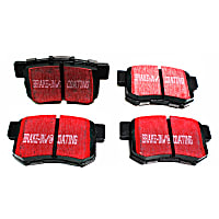 UD537 Rear Ultimax2 OEM Replacement Aramid Fiber Brake Pad Set