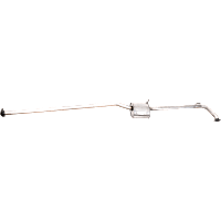 Rear Muffler, Aluminized, 4 Cyl 2.3L