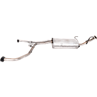 Rear Muffler, Aluminized, 6 Cyl 3.5L