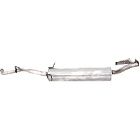 Rear Muffler, Aluminized, 6 Cyl 3.3L