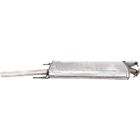 Rear Muffler, Aluminized, 4 Cyl 2.5L