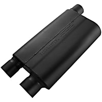 Muffler, Big Block Chevy Swap,LS Swap,LT Swap,Small Block Chevy Swap, Black, 8 Cyl 5.7L, 80 Series Crossflow Series