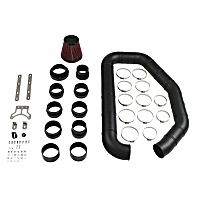 615400 Universal, Cold Air Intake Oiled Polyethylene Tube Delta Force Series