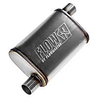 Muffler, Natural, 6 Cyl 3.5L, FlowFX Series - 