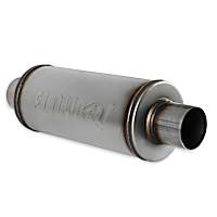 Muffler, Stainless, 6 Cyl 2.7L - 