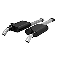 817574 American Thunder Series - 1986-2004 Ford Mustang Cat-Back Exhaust System - Made of Stainless Steel