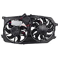 Radiator Fan - Fan Blade, Motor and Shroud, 6 Cyl., 3.0L Engine
