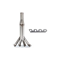 12160FLT Headers, Natural, Made of Stainless Steel