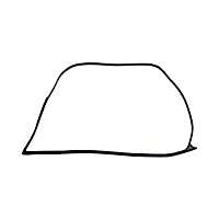8876 Door Seal - Replaces OE Number 124-720-12-78