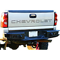 CH99-W1250-1 Rear Bumper, Powdercoated Black