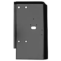 0480-136 Tail Light Panel - Black, Direct Fit