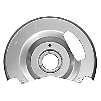 0849-800 DC Brake Dust Shields Polished, Stainless Steel