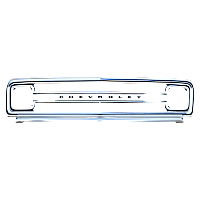 0849-958 Base OE Replacement Series Grille Shell