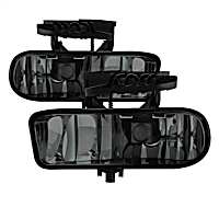 5025494 Front, Driver and Passenger Side Fog Light, With bulb(s), Factory Series