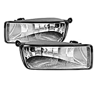5038371 Front, Driver and Passenger Side Fog Light, With bulb(s), Factory Series