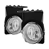 5020857 Front, Driver and Passenger Side Fog Light, With bulb(s), Factory Series