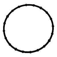 71312 Oil Filter Adapter Gasket, Sold individually