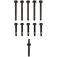 ES 72155 OE Replacement Series Cylinder Head Bolt, Set of 10