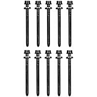 ES 72189 OE Replacement Series Cylinder Head Bolt, Set of 10