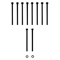 ES 72465-1 OE Replacement Series Cylinder Head Bolt, Set of 10