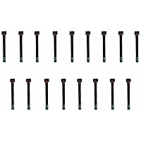 ES 72724 OE Replacement Series Cylinder Head Bolt, Set of 17