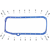 OS 34509 T OE Replacement Series Oil Pan Gasket - Rubber with steel core, Direct Fit, Sold Individually