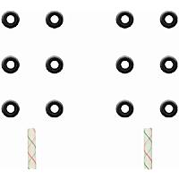 SS70283-2 Valve Stem Seal - Direct Fit, Set of 2