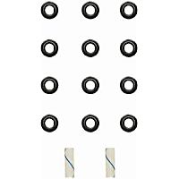 SS72861-1 Valve Stem Seal - Direct Fit, Set of 16