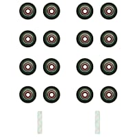 SS 72930 Valve Stem Seal - Direct Fit, Set of 16