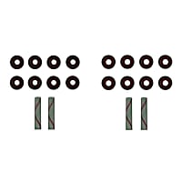 SS 72939 Valve Stem Seal - Direct Fit, Set of 16