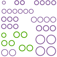 26831 OE Replacement Series A/C O-Ring and Gasket Seal Kit - Sold individually