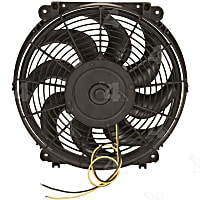 36897 Auxiliary Fan - 14-inch Diameter - Reversible Flow / Add-on unit - Does not replace factory original fan, Requires Modifications