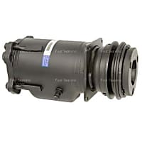 57089 A/C Compressor, With Clutch, 1-Groove Pulley, 4-Seasons OE Replacement