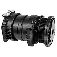 57947 A/C Compressor, With Clutch, 6-Groove Pulley, 4-Seasons OE Replacement