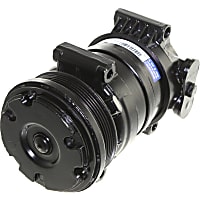57950 A/C Compressor, With Clutch, 6-Groove Pulley, 4-Seasons OE Replacement