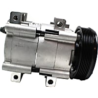 58132 A/C Compressor Sold individually With Clutch, 6-Groove Pulley