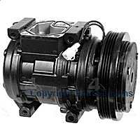 58397 A/C Compressor, With Clutch, 4-Groove Pulley, 4-Seasons OE Replacement
