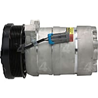 58956 A/C Compressor, With Clutch, 6-Groove Pulley, 4-Seasons OE Replacement