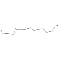 65686 A/C Refrigerant Liquid Hose - Sold individually