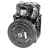 68022 A/C Compressor, With Clutch, 8-Groove Pulley