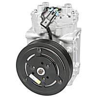 68026 A/C Compressor, With Clutch, 8-Groove Pulley