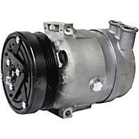 68297 A/C Compressor, With Clutch, 5-Groove Pulley, 1.6L, 4Cyl, 4-Seasons OE Replacement