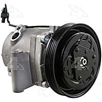 68401 A/C Compressor, With Clutch, 4-Groove Pulley, 4-Seasons OE Replacement