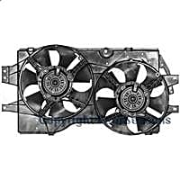 75204 OE Replacement Radiator Fan, Dual fan, 4-Seasons OE Replacement